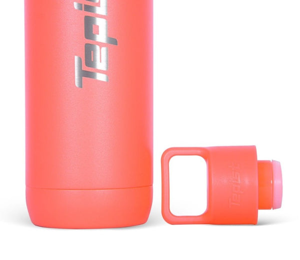 TwentyO, Color: Coral- 20 oz Stainless Steel Bottle Compatible with SodaStream Machines