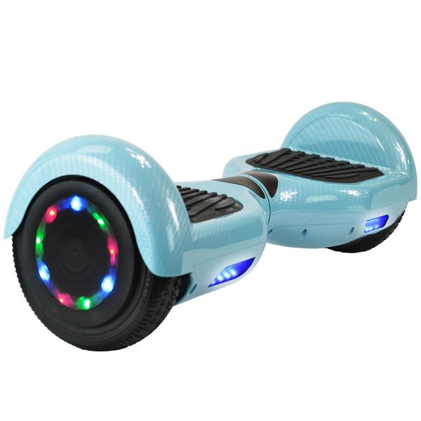 Electric Hoverboards Bluetooth Speaker | UL-2272 certified hoverboard | Blue Carbon Fiber | Magic in Motion